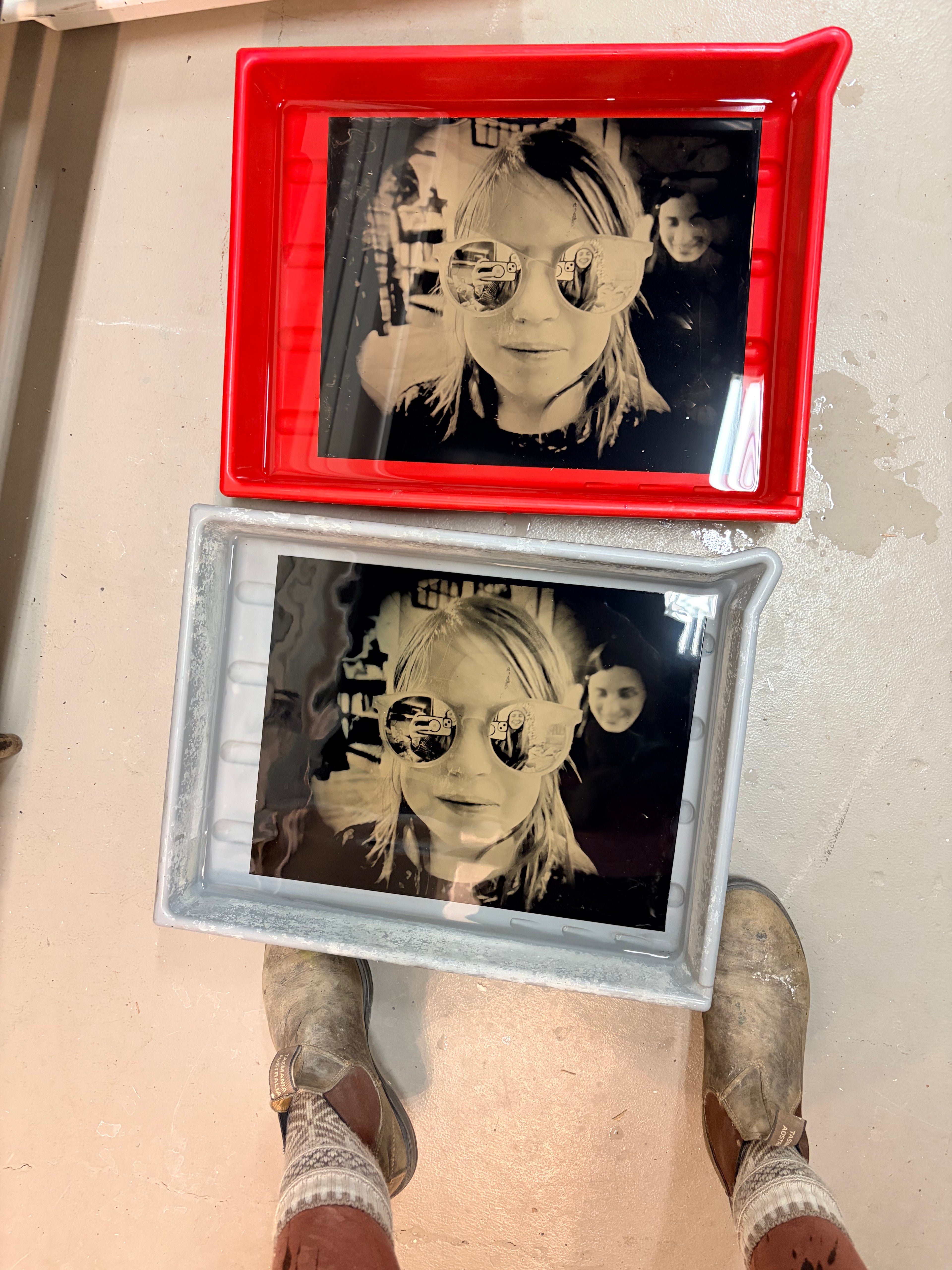 Tintype from digital file